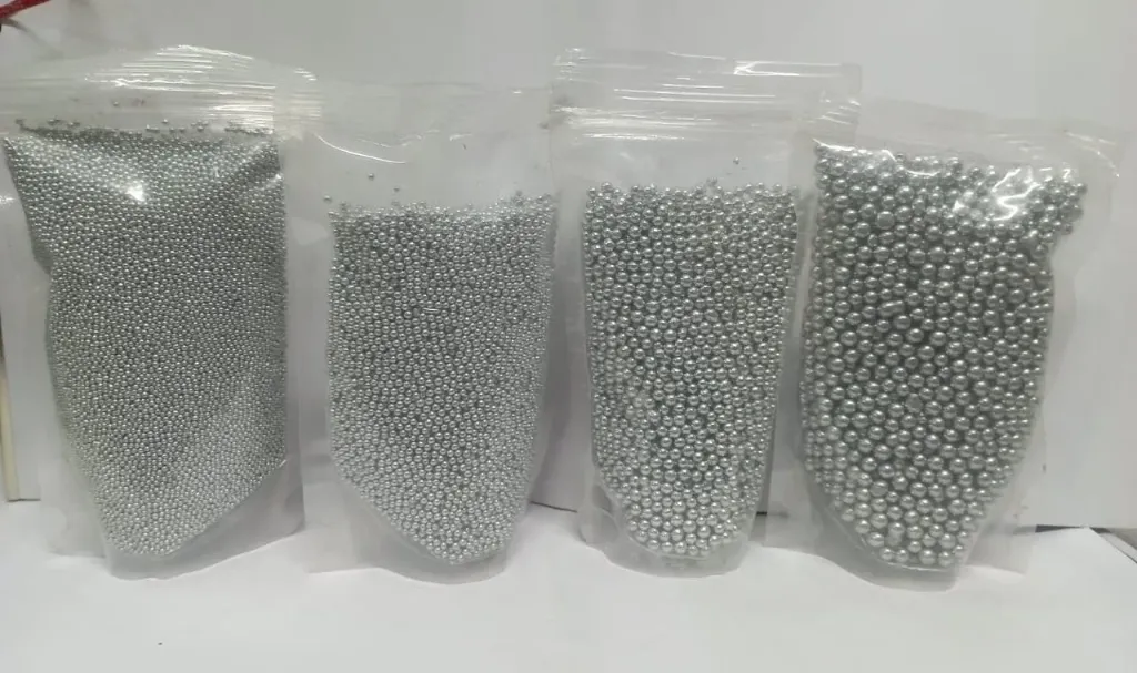 Silver  Balls 00-0-1-2-3- 200gms
