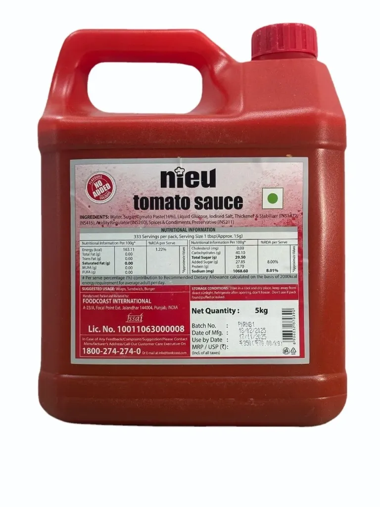 Food Coast Tomato Sauce 5kg